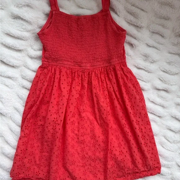 Japna Red Sleeveless Spaghetti Strap Sundress - Picture 2 of 6